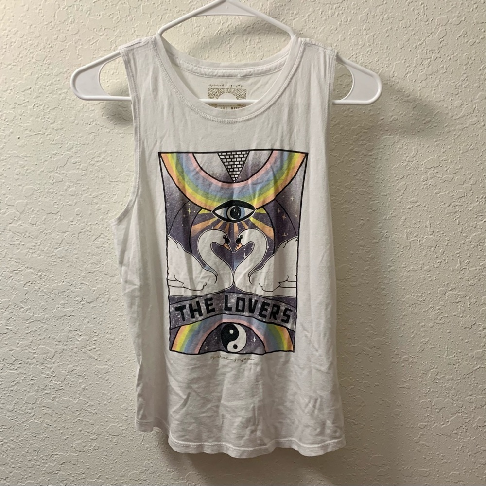 Spiritual Gangster the lovers rank top extra small